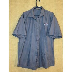 Doc & Amelia‎ Miller Lite Button Up Short Sleeve Shirt Gray XL